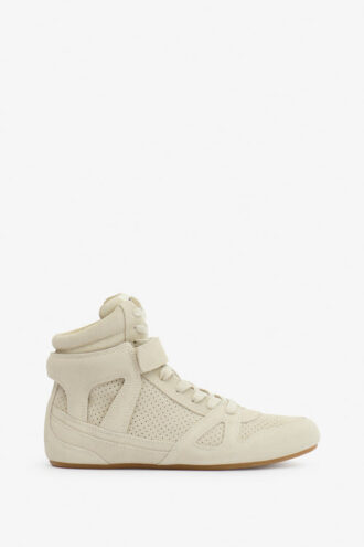 Senny hoge suède leren sneakers