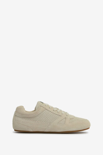 Senny lage suède leren sneakers