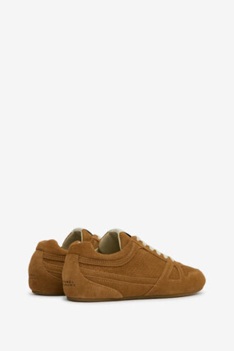 Senny lage suède leren sneakers