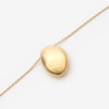 Shiny Day hanger ketting in goudkleurig messing