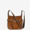 Sierra Hobo S-schoudertas van suède leer