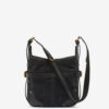 Sierra Hobo S-schoudertas van suède leer