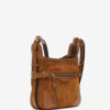 Sierra Hobo S-schoudertas van suède leer