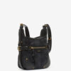 Sierra Hobo S-schoudertas van suède leer