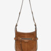 Sierra Hobo S-schoudertas van suède leer