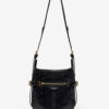 Sierra Hobo S-schoudertas van suède leer