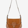 Sierra S suède kalfsleren messenger bag