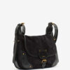 Sierra suède leren messenger bag