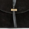 Silao gevlochten suède kalfsleren clutch