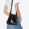 Silao gladde rundleren bucket bag Silao gladde rundleren bucket bag