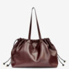 Silven E/W glanzende leren draagtas