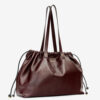 Silven E/W glanzende leren draagtas