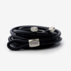Silvia leren en metalen riem