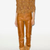 Sima bedrukte zijden blouse