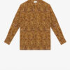 Sima bedrukte zijden blouse