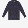 Sima bedrukte zijden blouse