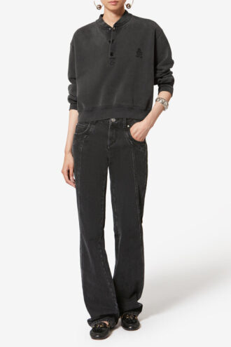 Simony katoenen sweatshirt met logo