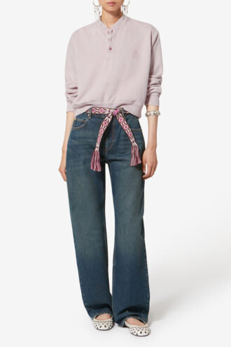 Simony katoenen sweatshirt met logo