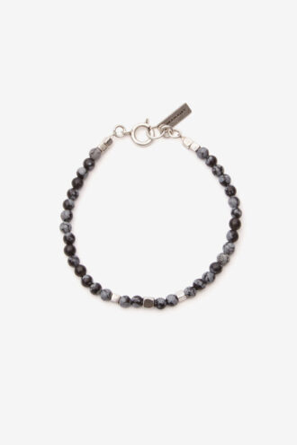 Snowstone natuursteen armband