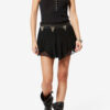 Sornel korte bedrukte mousseline short