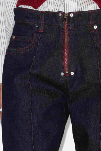 Stely katoenen jeans met wijde pijpen
