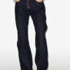 Stely katoenen jeans met wijde pijpen
