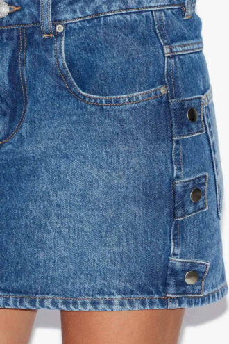 Stessy korte denimrok
