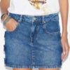 Stessy korte denimrok