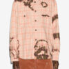 Suli Tie-Dyed geruit overhemd