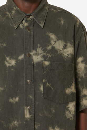 Tabilio gewatteerd chambray shirt