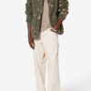 Taeliss gewatteerde chambray jas