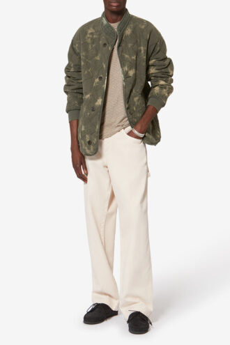 Taeliss gewatteerde chambray jas