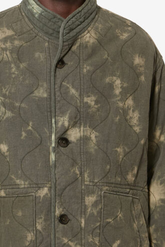 Taeliss gewatteerde chambray jas
