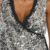 Tahina vest met pailletten