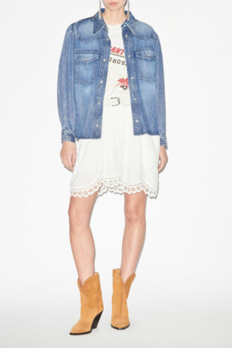 Tahisia chambray overhemd