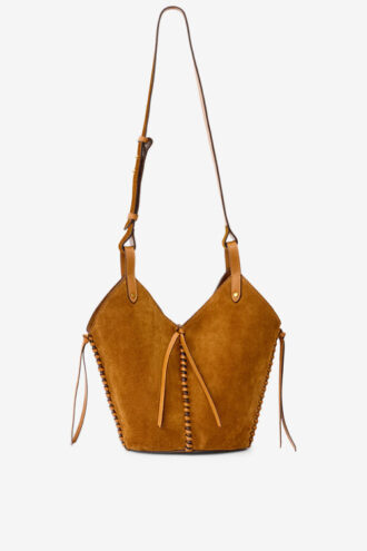 Tampa Mini suède leren bucket bag
