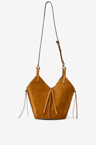 Tampa Mini suède leren bucket bag