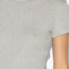 Taomi geribbeld katoenen T-shirt met korte mouwen