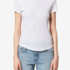 Taomi geribbeld katoenen T-shirt met korte mouwen