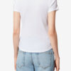 Taomi geribbeld katoenen T-shirt met korte mouwen