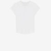 Taomi geribbeld katoenen T-shirt met korte mouwen
