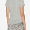 Taomi geribbeld katoenen T-shirt met korte mouwen