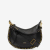 Tas van generfd leer met studs Naoko