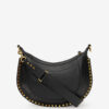 Tas van generfd leer met studs Naoko