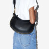 Tas van generfd leer met studs Naoko