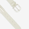 Tehora leren riem met gesp