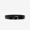 Telly leren riem versierd met studs