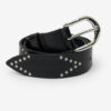 Telly leren riem versierd met studs