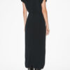 Terena effen midi-jurk