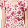 Terenae Midi-jurk van stretchzijde met print